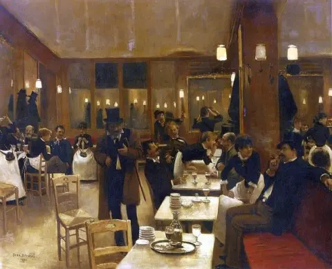 Die Brauerei 1883