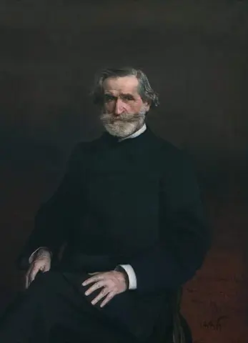 Ritratto di Giuseppe Verdi 1886