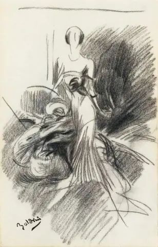 Studio per il ritratto della signora. Decano 1931