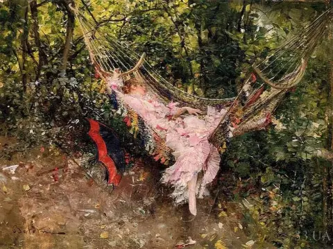 L'amaca 1872-74 circa