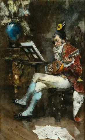 Il musicista 1874