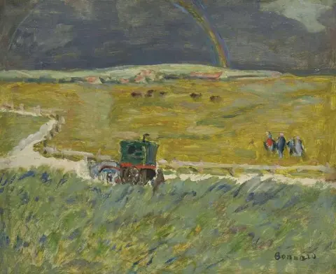 Der Regenbogen Die Karawane ca. 1909