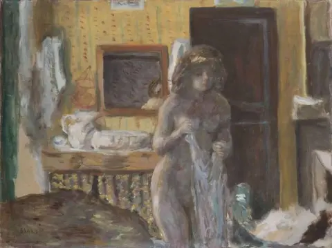 Die Toilette um 1907