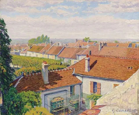 Die roten Dächer 1909