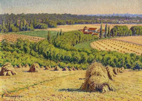 Heuhaufen 1941