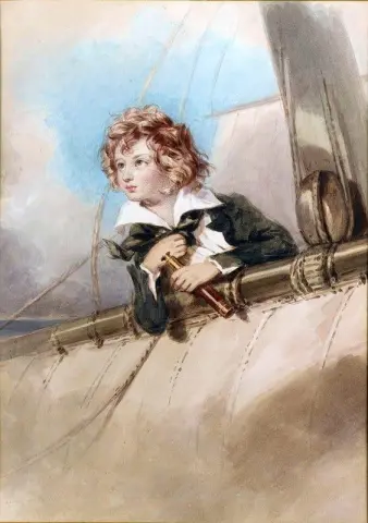 Junger Nelson 1887