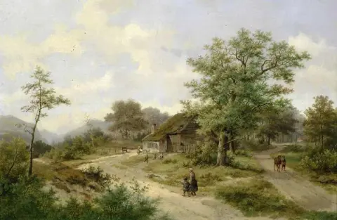 Сельский пейзаж 1869
