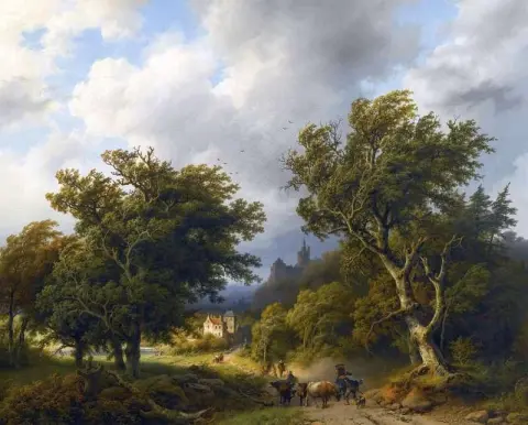 Летний пейзаж 1855