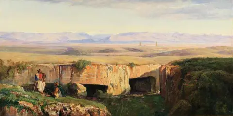 La Campagna Di Roma Tratto Da Cervara 1871