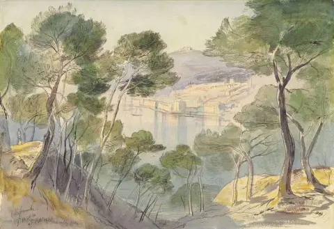 Villefranche Cote D Azzurro Francia 1865
