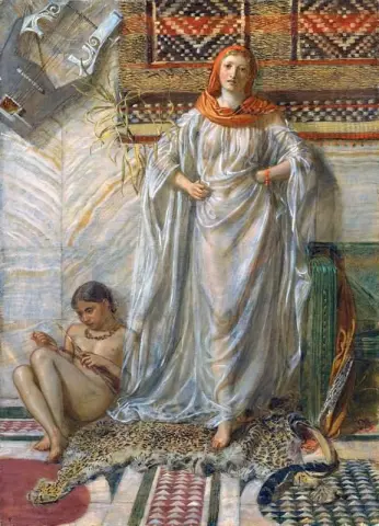 Ruhendes tanzendes Mädchen 1863-64