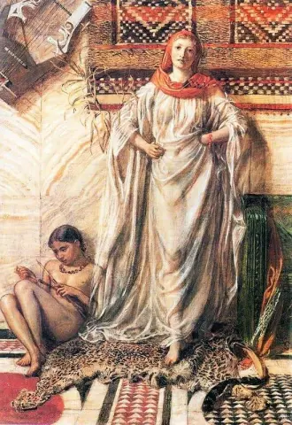 Ruhendes tanzendes Mädchen 1863-64 1