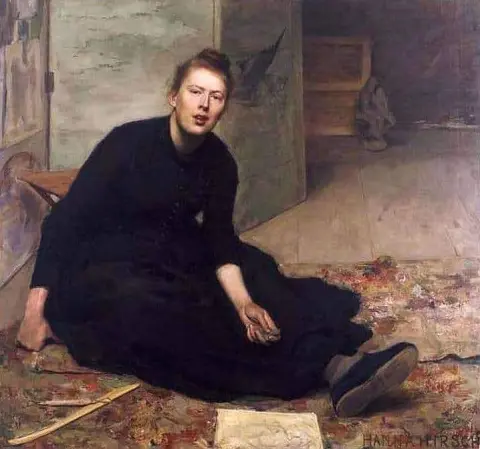 Porträt des Künstlers Venny Soldan-Brofeldt, ca. 1887
