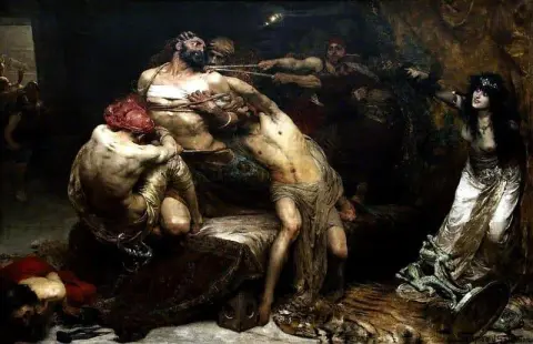 Самсон, Калифорния, 1887 г.