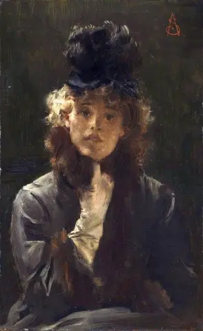 Парижский Сфинкс, около 1880 г.