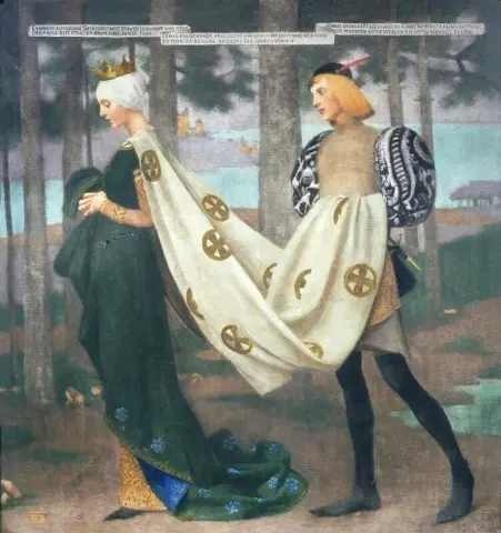 Die Königin und der Page Ca. 1896