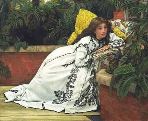 A Girl In An Armchair