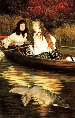 On The Thames A Heron Ca. 1871-72