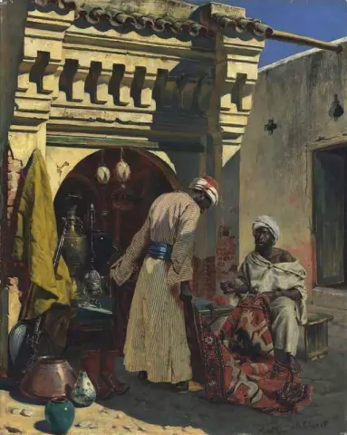 敷物商人 1888