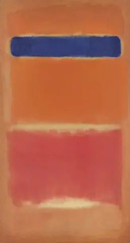 כחול מעל אדום