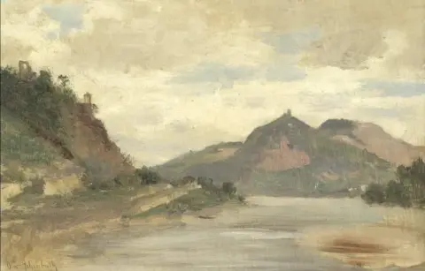 Der Rhein Mit Dem Siebengebirge S.d.