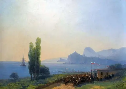 En keiserlig velkomst ved Sudak 1867