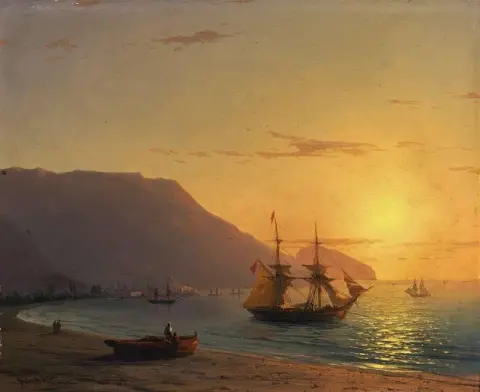 Solnedgang Krim 1865