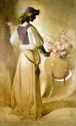 安妮·拉塞尔肖像，约 1900 年