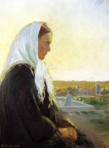 At The Grave 1913