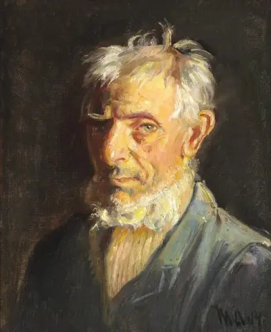 Bearded Fisherman From Skagen 1914