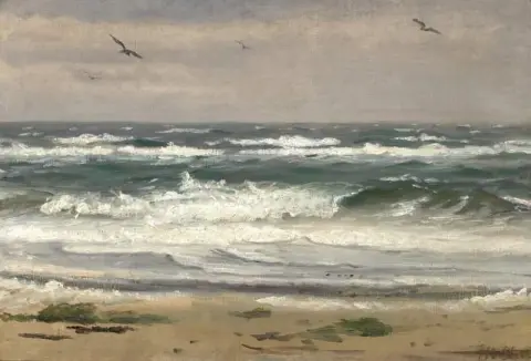 Breaking The Waves At Skagen S Nderstrand 1913