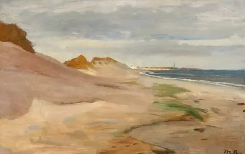 Coastal Scenery With Skagen In The Sun