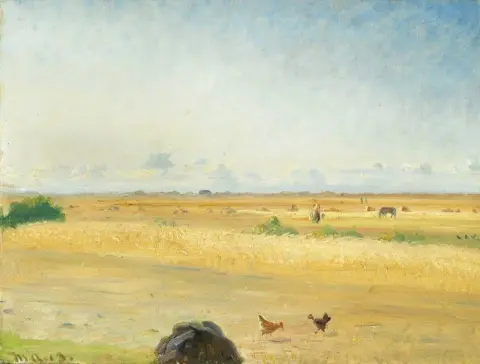 Danish Summer Landscape South Of Skagen 1913