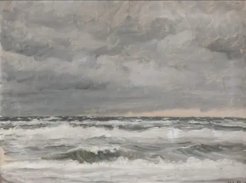 Grey Clouds Over The Coast Of Skagen 1909