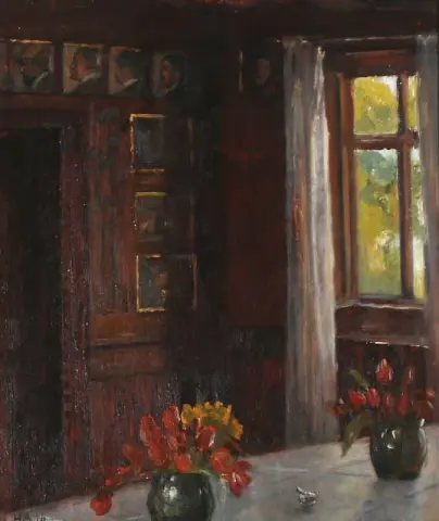 Interior From The Dining Room At Br Ndum S Hotel Skagen 1916