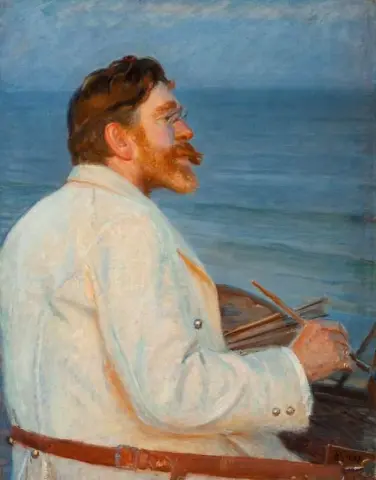 P.s. Kr Yer Painting On S Nderstrand