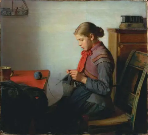 Skagen 女孩 Maren Sofie 编织 1882