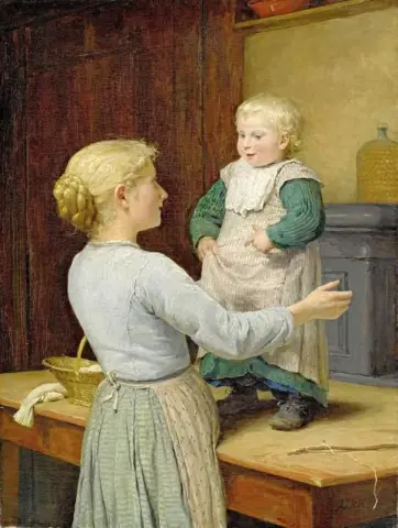 Die Altere Schwester Ca. 1889