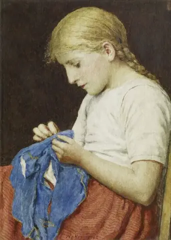 Die Kleine Naherin 1908