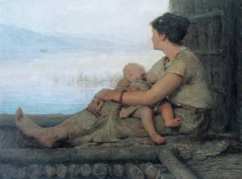 Die Pfahlbauerin 1873