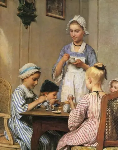 Kinderfruhstuck 1879