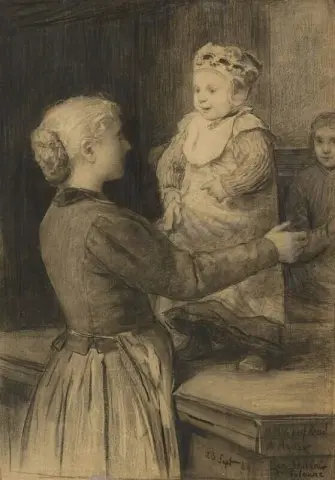 Studie Zu Die Altere Schwester 1889