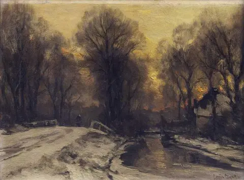 Eine Winterszene