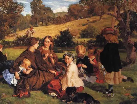 Sommartid Gloucestershire ca 1860