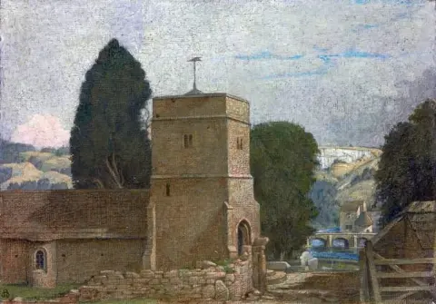 الكنيسة خلف 1970