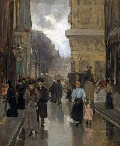 헤이그 광장이 보이는 Spuistraat