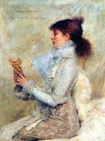 صورة لسارة برنهاردت 1879