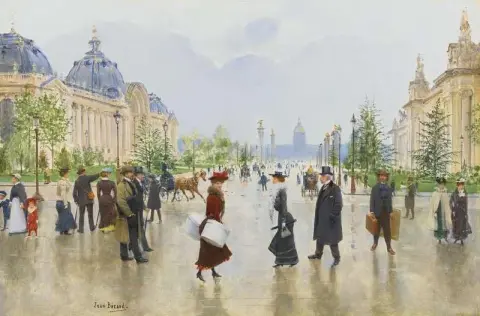 Tra il Petit e il Grand Palais Avenue Alexandre-iii