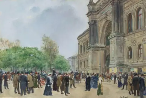 Il giorno di apertura del salone