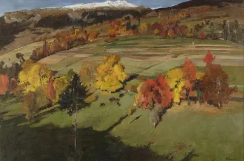 Paisaje otoñal Les Hauts De Saviese Ca. 1904